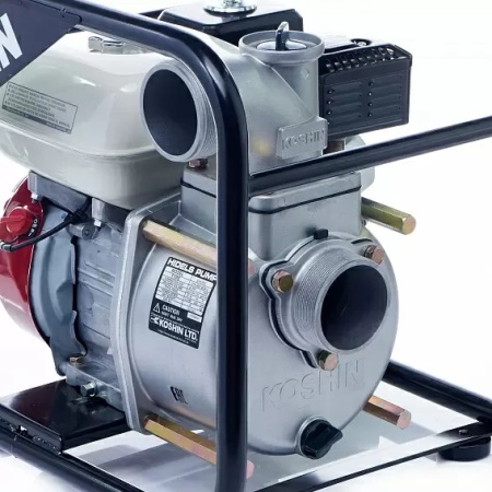 Бензиновая мотопомпа для среднезагрязненной воды Koshin STH-80X